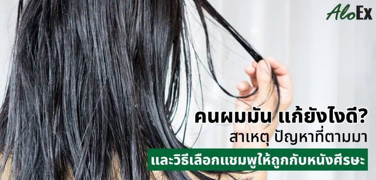 AloEx — How to Choose a Shampoo for Oily Hair