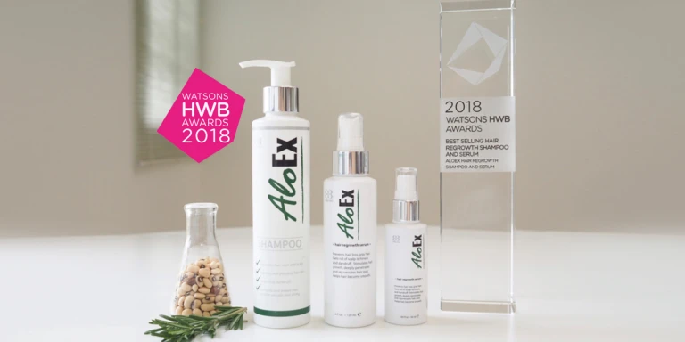 AloEx x Watsons — the big HWB Award 2018