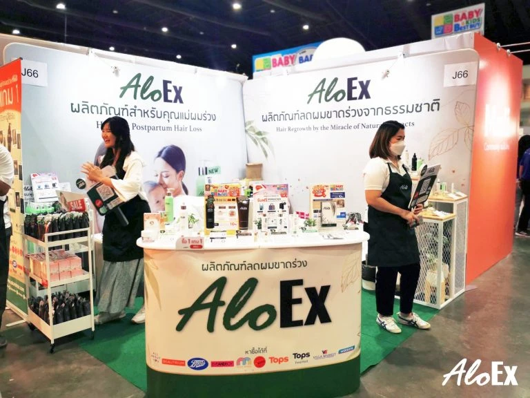 AloEx brings the full lineup to Thailand Baby & Kids Best Buy