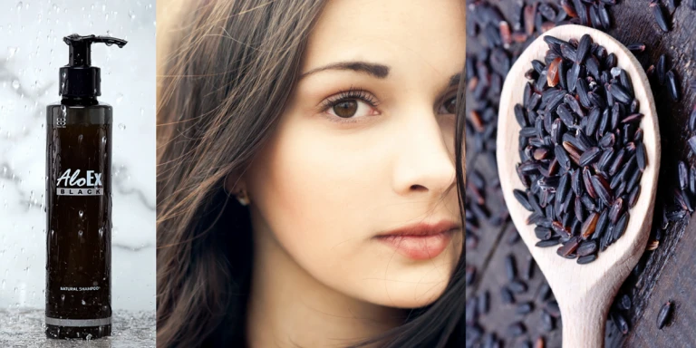 Thicker, stronger hair with AloEx Black