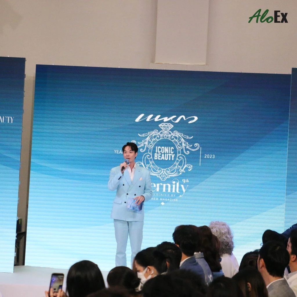 Scenes from the PRAEW Iconic Beauty 2023 award ceremony
