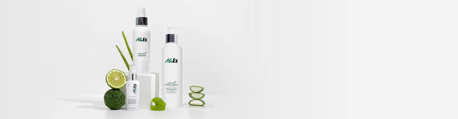 ผลิตภัณฑ์บำรุงผม AloEx ครบไลน์ สำหรับผู้มีปัญหาผมขาดร่วง