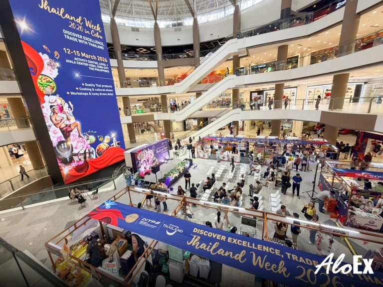 Ayala Center Cebu 2026 ၌ Thailand Week ပွဲတော်မှ မြင်ကွင်းများ