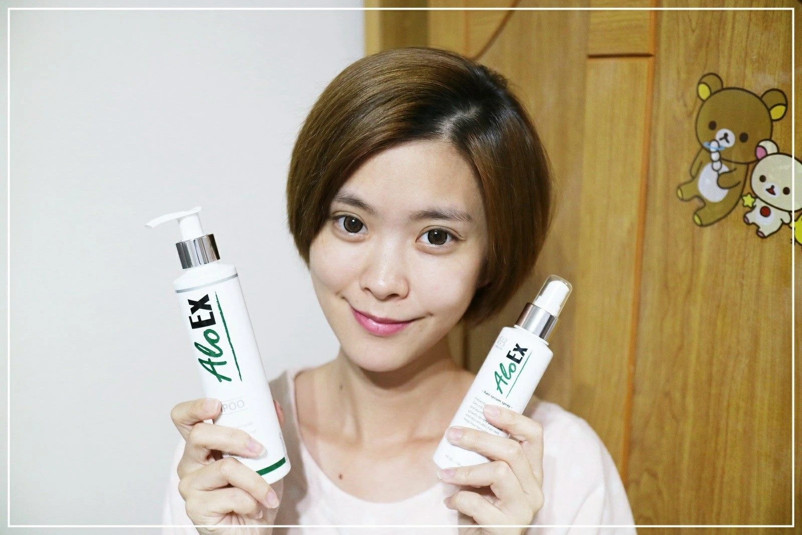 AloEx ဆံပင်ပေါက်ဆေးရည် + ဆံပင်ထိန်းသိမ်းဆေးရည်