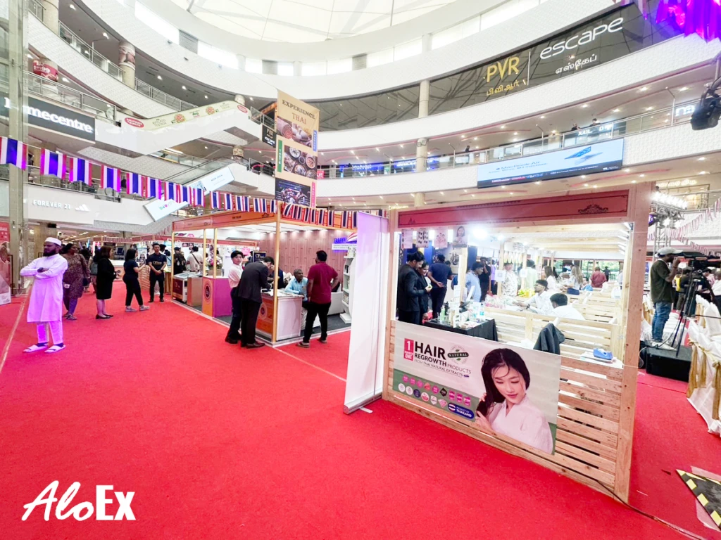 บรรยากาศงาน Top Thai Brands 2025 ณ Express Avenue เมืองเจนไน