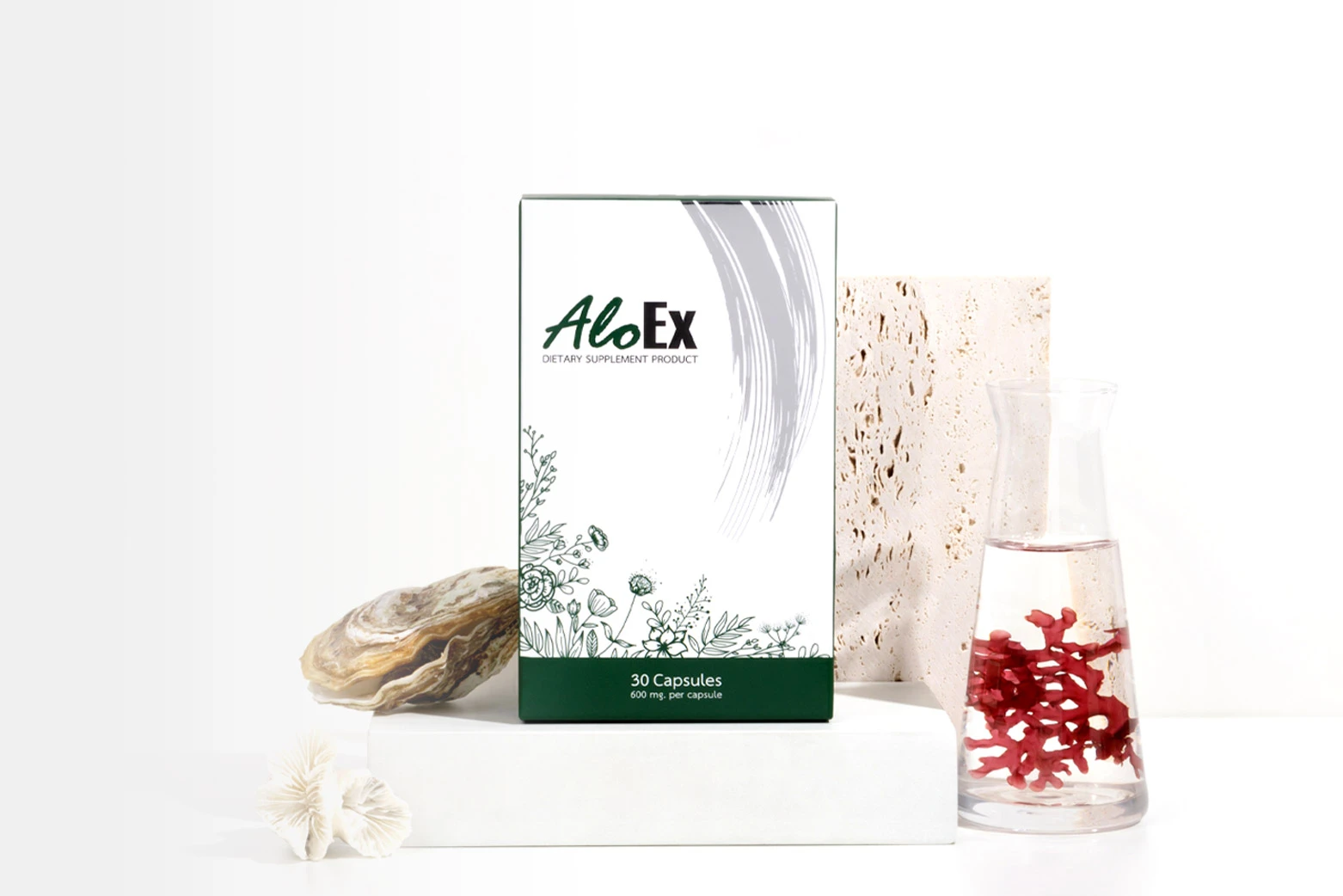 AloEx Dietary Supplement – ผลิตภัณฑ์เสริมอาหารลดผมขาดร่วง