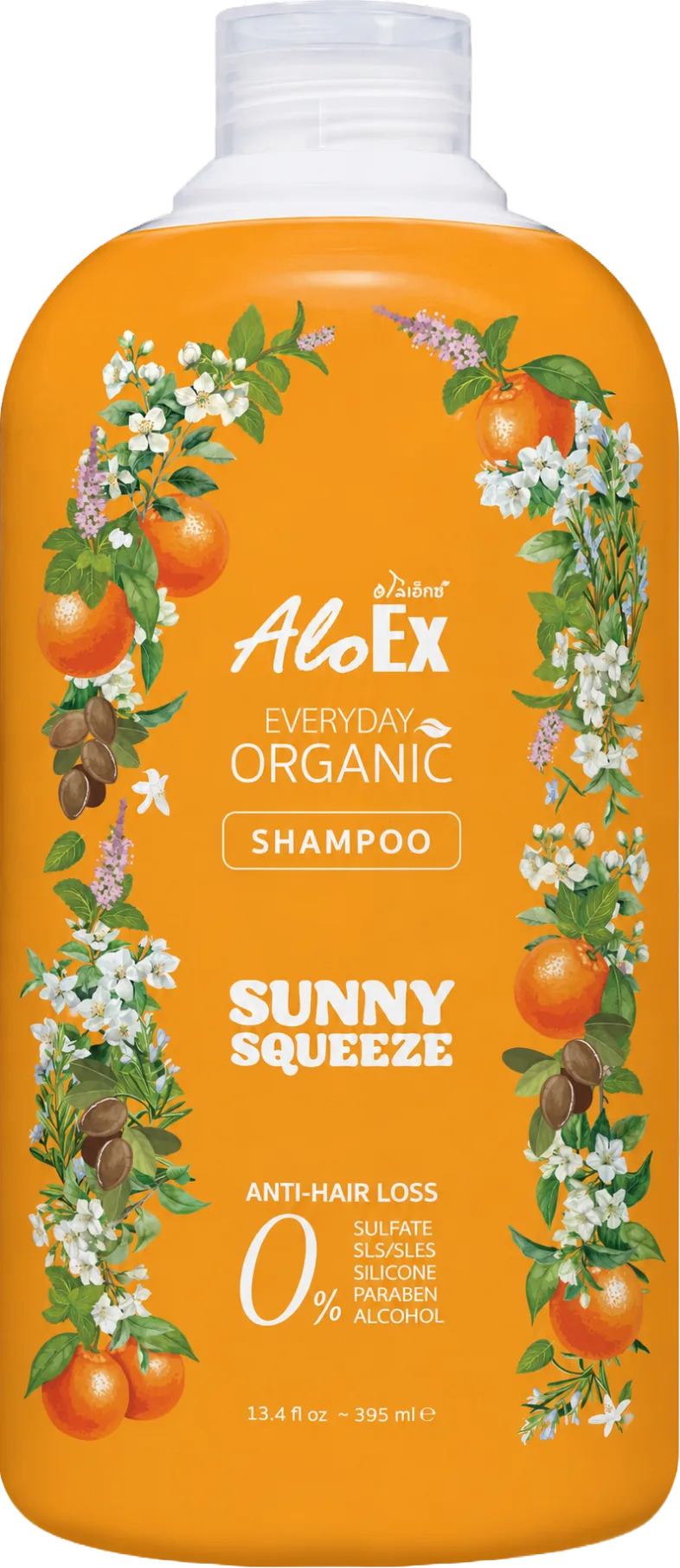 AloEx Everyday Organic Shampoo Sunny Squeeze ဘူး
